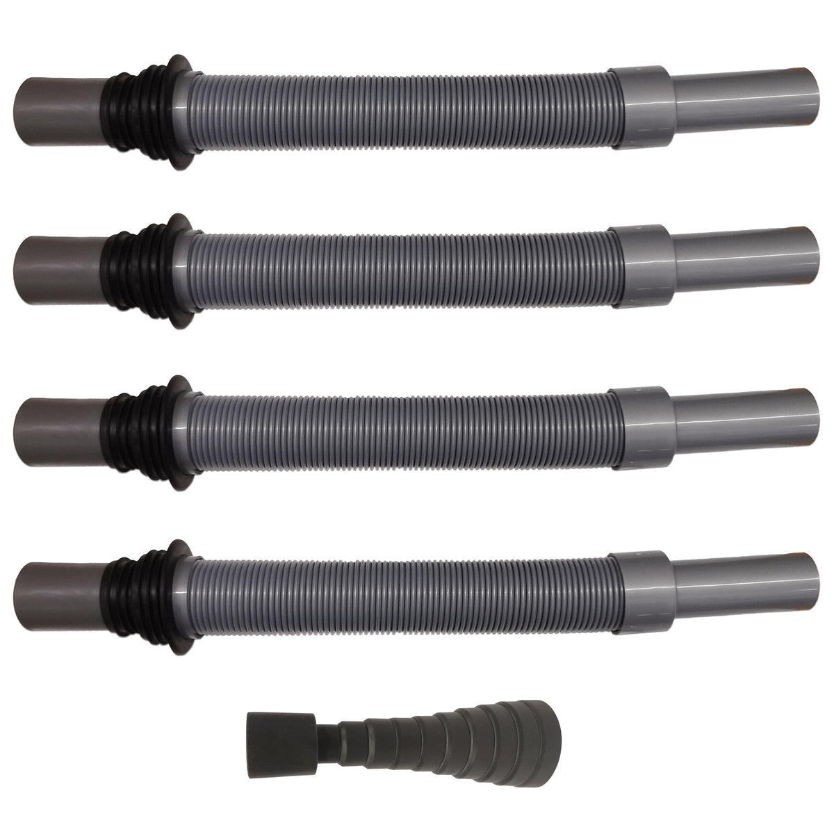 Flexible Convoluted Waste Pipe with Cone Adaptor