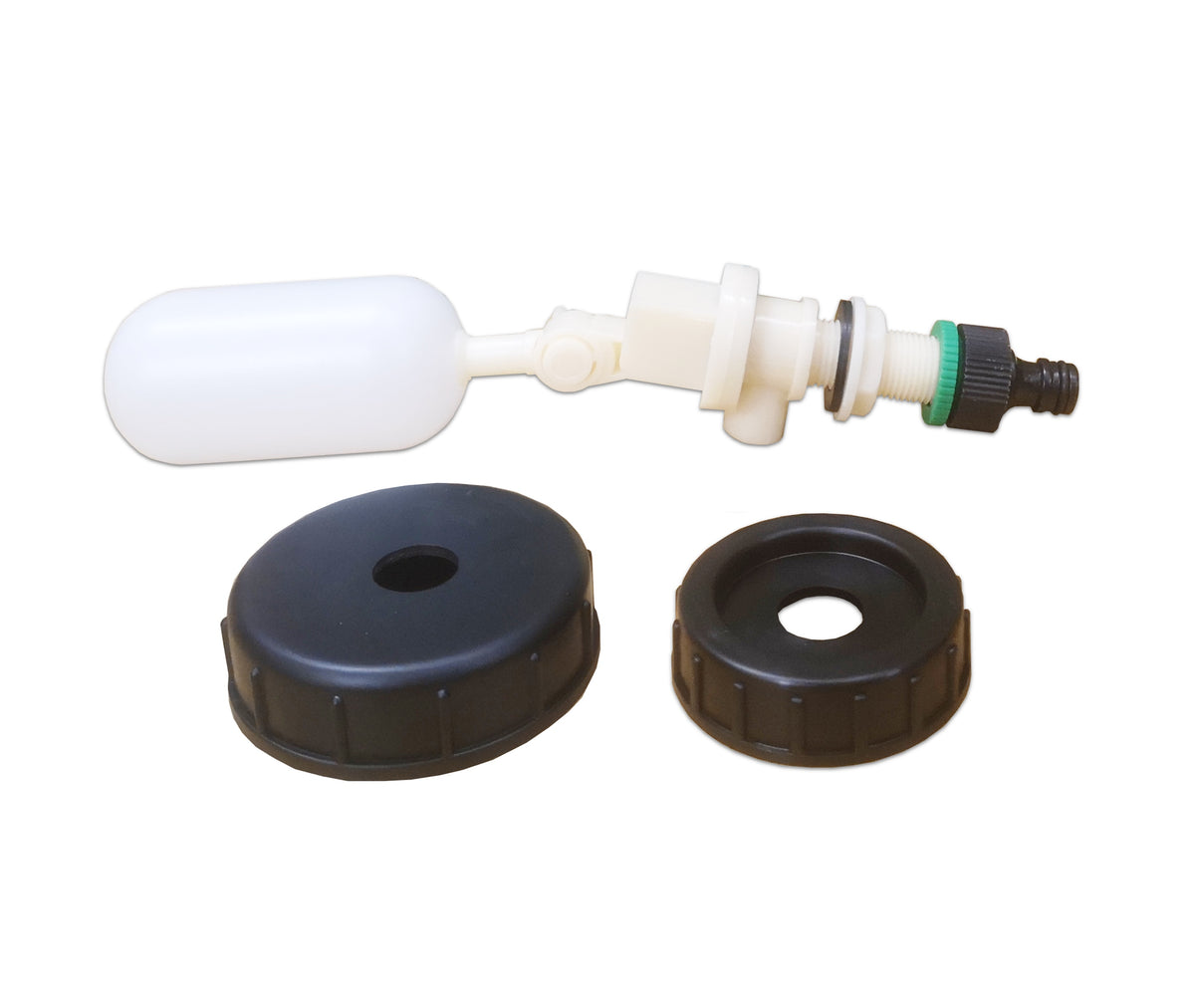Universal Mains Water Adaptor — Valve, Cap & Tap Adaptor with Instructions