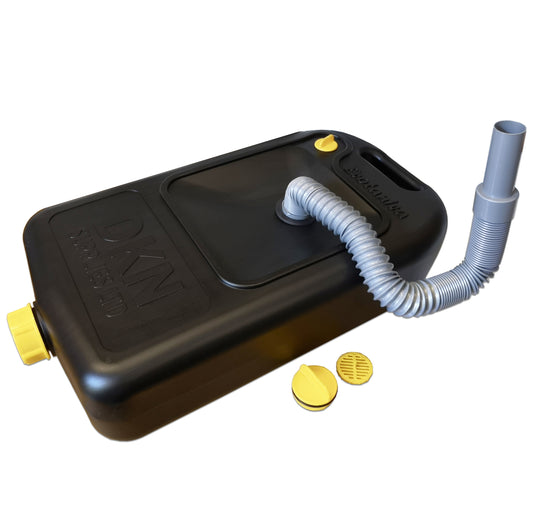 10 Litre Waste Water Container with Flexible Waste Pipe