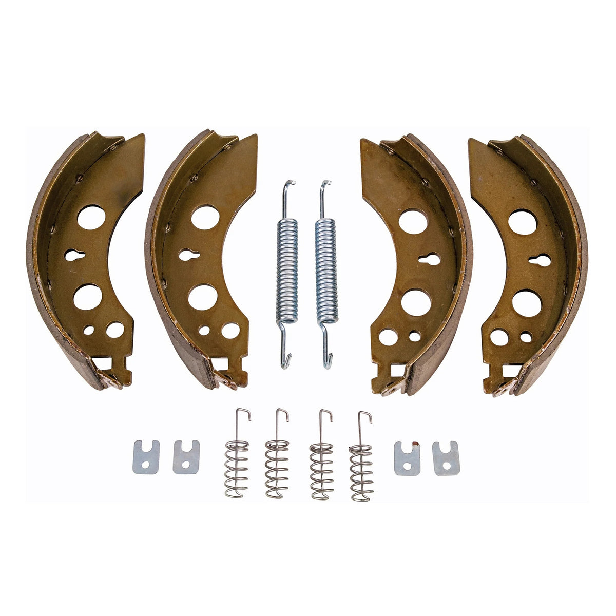 AL-KO 200x50mm Trailer Brake Shoe Set – Axle Set (2 Wheels) – Unbranded