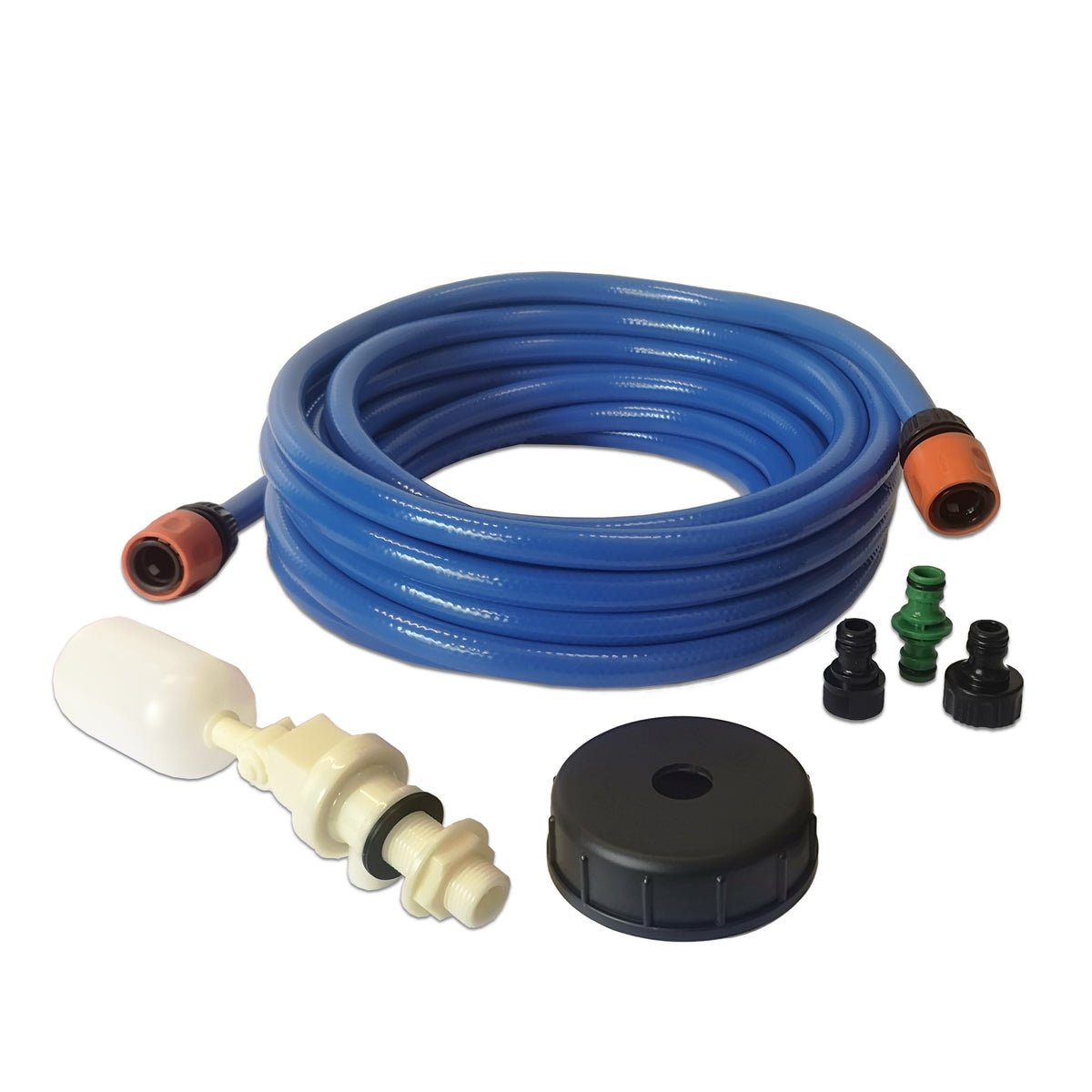 Premium Round Hose & Water Hog Mains Water Adaptor Kit