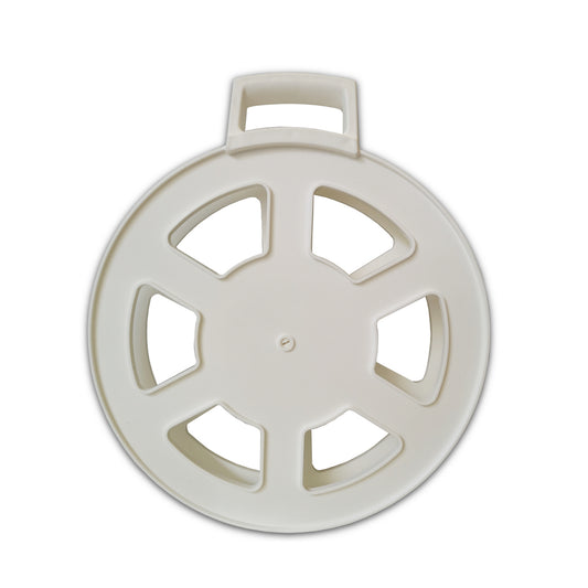 Empty Large White Hose Reel
